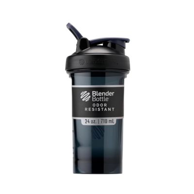 BlenderBottle Shaker Bottle Pro Series 24 oz Black