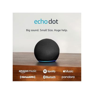 Echo Dot (5th Gen, 2022) with Clock