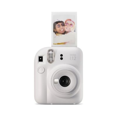 Fujifilm INSTAX Mini 12 Instant Camera (Clay White)