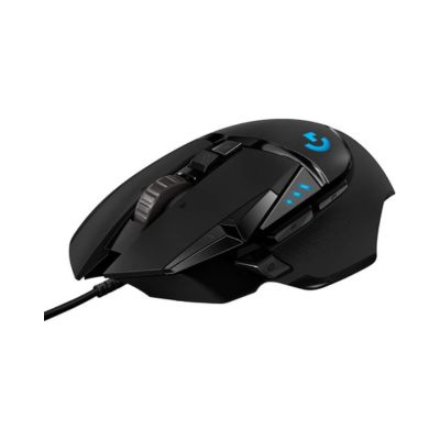 Logitech G502 HERO High Performance Wired Gaming Mouse, HERO 25K Sensor, 25,600 DPI, RGB, Adjustable Weights, 11 Buttons, On-Board Memory, PC/Mac